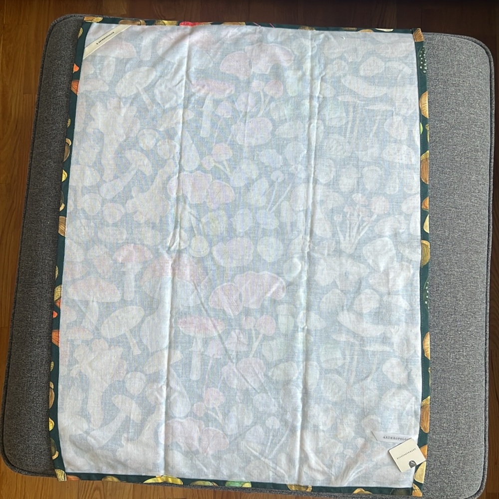 NWT Anthropologie Woodland Dish Towel Mushroom Print - Picture 4 of 5